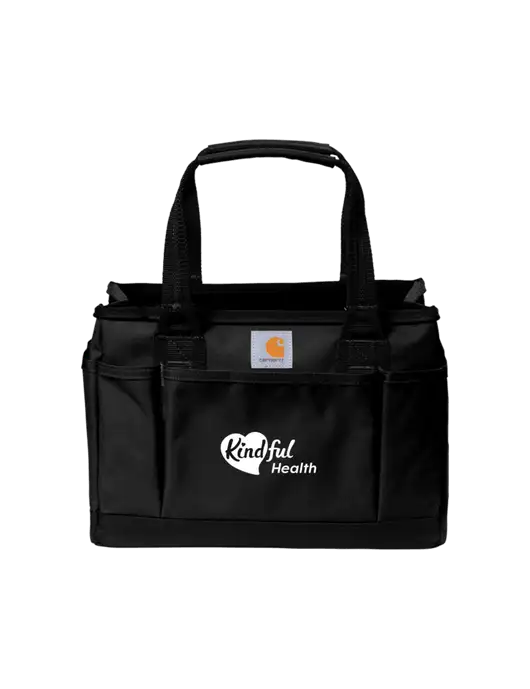 Carhartt Black Utility Tote w/Kindful Health Logo