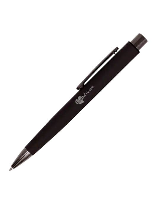 Moana Comfort Black - Black Ink w/Kindful Health Logo