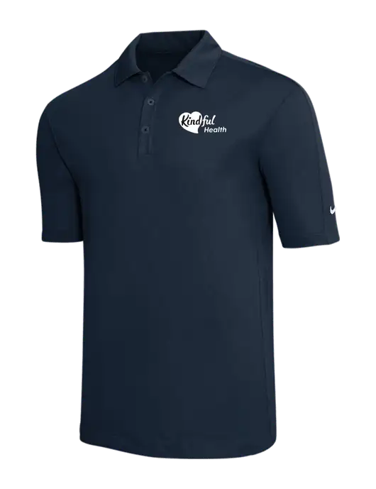 Nike Navy Tech Sport Dri-FIT Polo w/Kindful Health Logo