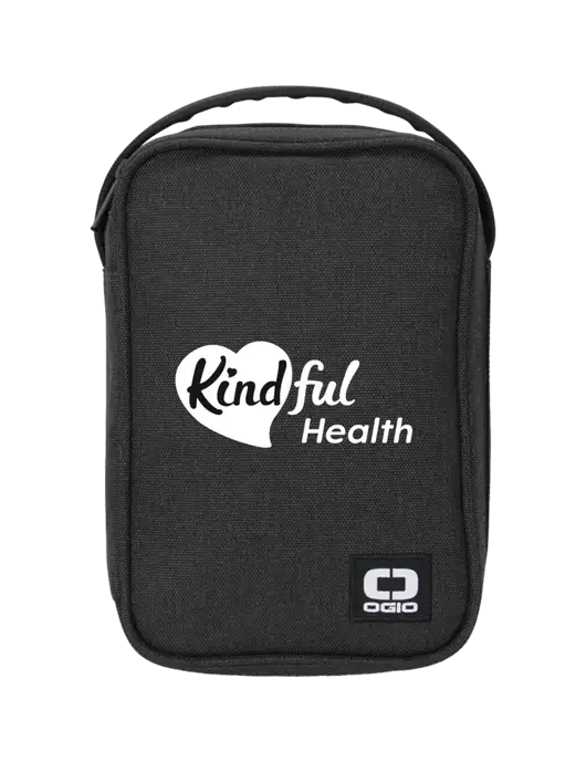 OGIO Black Vault Travel Organizer w/Kindful Health Logo