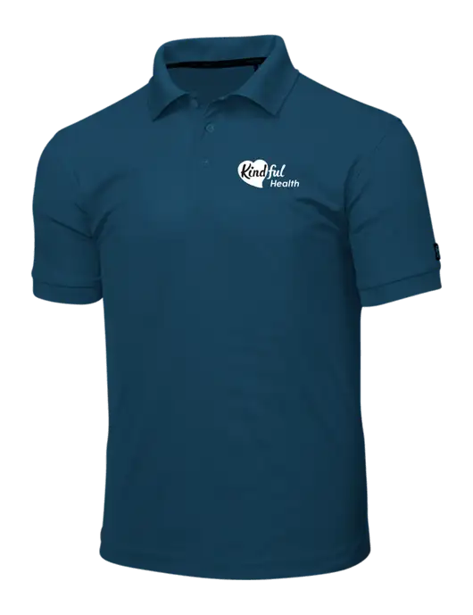 OGIO Light Navy Caliber 2.0 Polo w/Kindful Health Logo