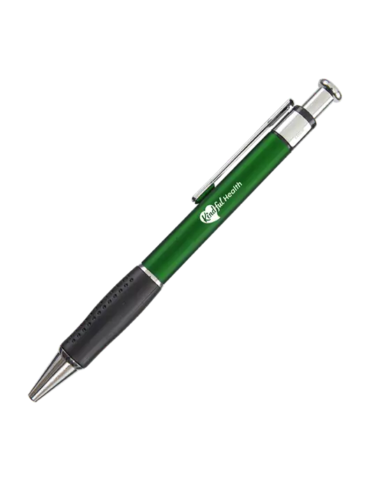 Malta Green Pen - Black Ink w/Kindful Health Logo