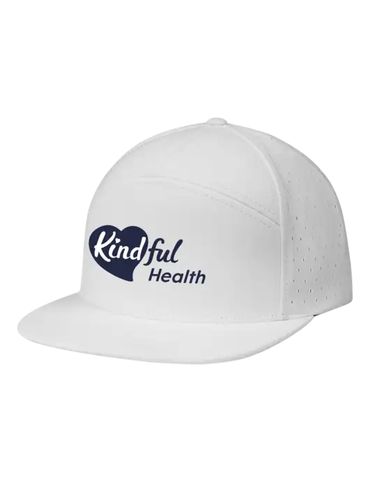 Richardson White Cannon Cap w/Kindful Health Logo