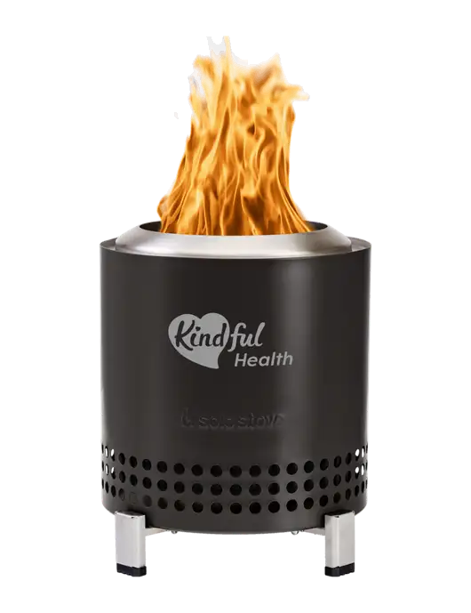 Solo Stove Black Mesa XL w/Kindful Health Logo