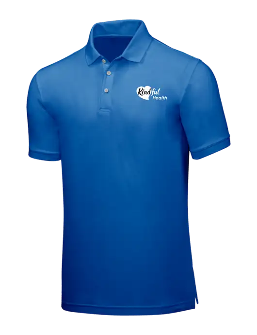 Dark Royal Core Classic Pique w/Kindful Health Logo