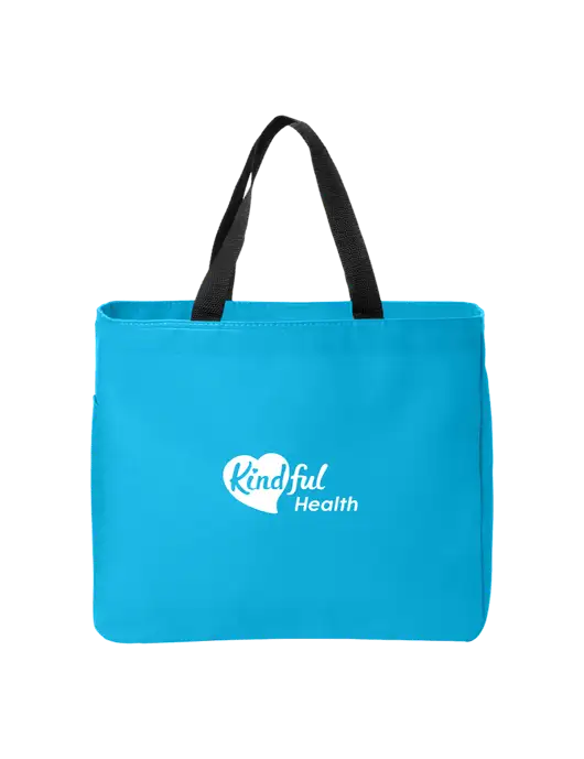 Essential Light Sapphire Tote w/Kindful Health Logo