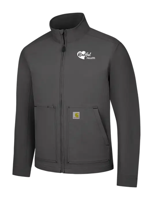 Carhartt Dark Grey Super Dux Soft Shell Jacket w/Kindful Health Logo