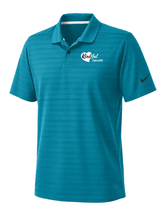 Nike Sapphire Blue Dri-FIT Vapor Jacquard Polo w/Kindful Health Logo