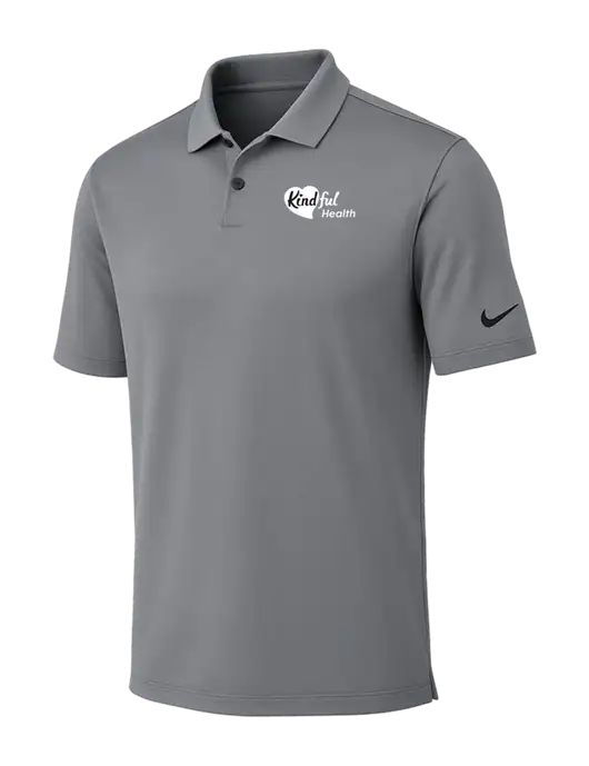 Nike Medium Grey Dri-FIT Vapor Polo w/Kindful Health Logo