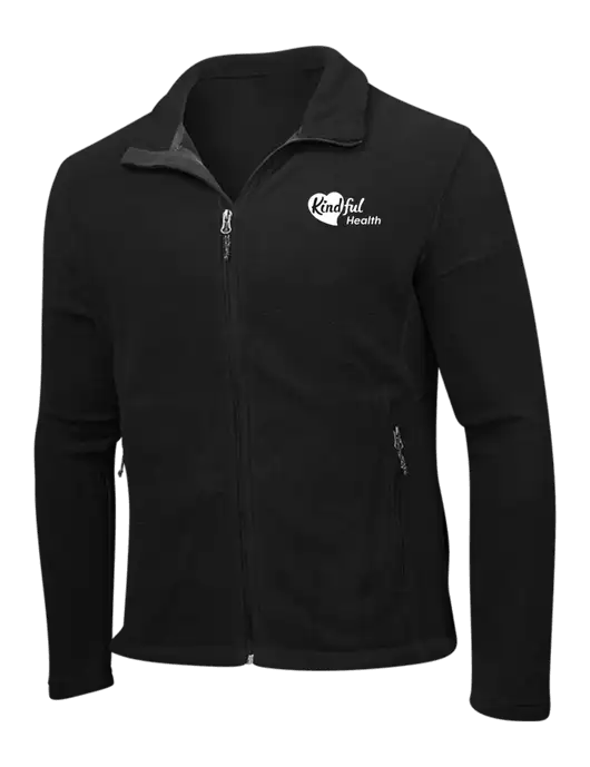 Black Fleece Jacket w/Kindful Health Logo