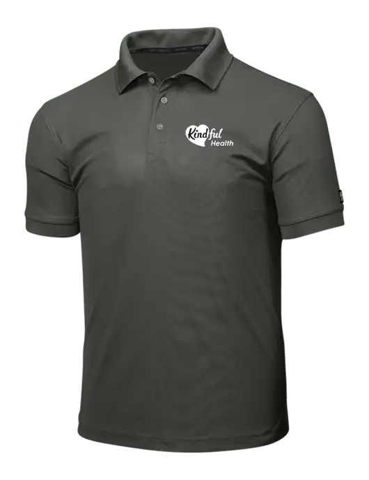 OGIO Medium Grey Caliber 2.0 Polo w/Kindful Health Logo