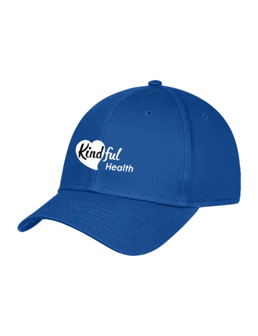 Royal Structured Cap Hook & Loop w/Kindful Health Logo