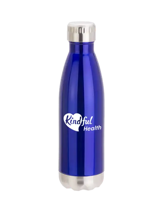 City Go Royal 17 oz Insulated Bottle w/Kindful Health Logo