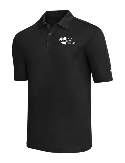 Nike Black Tech Sport Dri-FIT Polo w/Kindful Health Logo