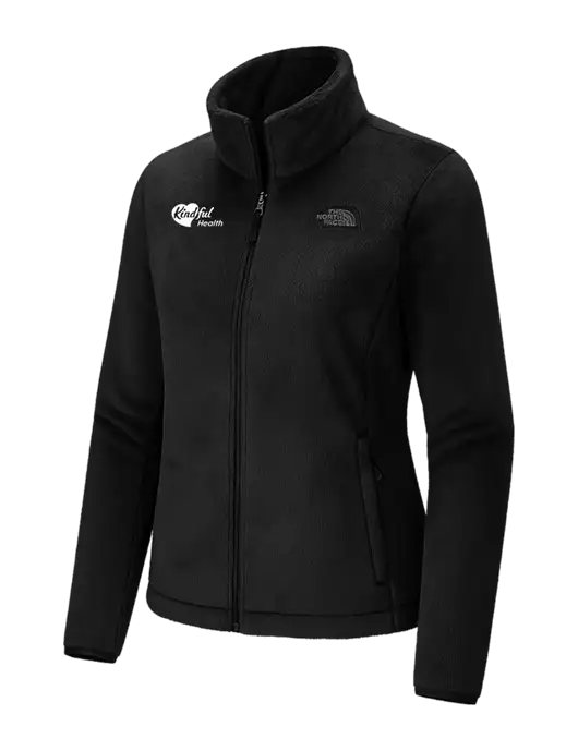The North Face Womens Black Osito Fleece Jacket
 w/Kindful Health Logo