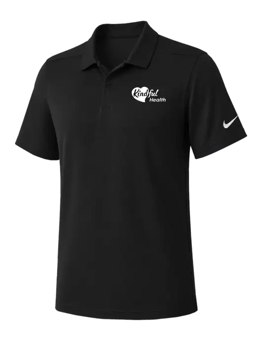 Nike Black Dry Essential Solid Polo w/Kindful Health Logo