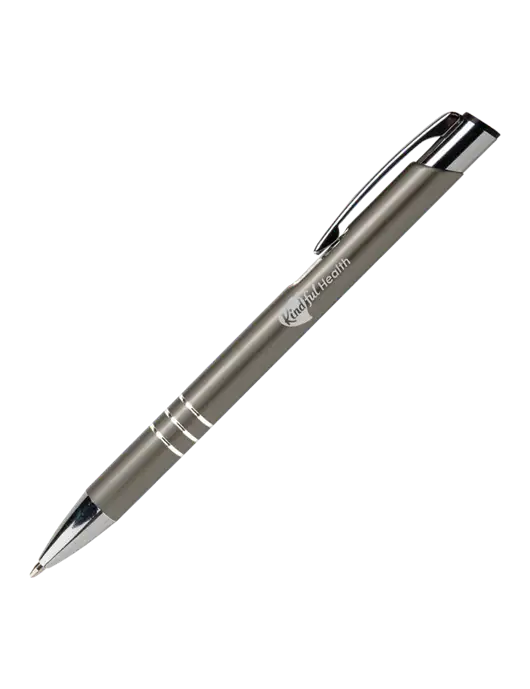 Laurent Gunmetal Pen - Black Ink w/Kindful Health Logo