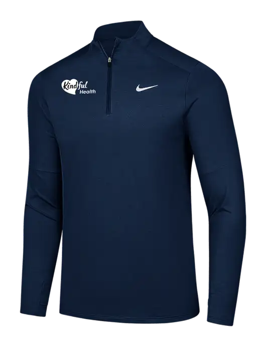 Nike Dark Navy Dri-FIT Element 1/2-Zip Pullover w/Kindful Health Logo