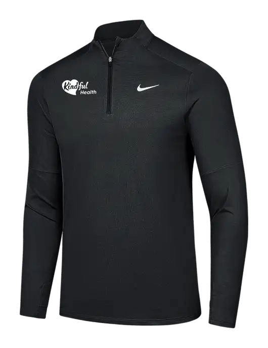 Nike Black Dri-FIT Element 1/2-Zip Pullover w/Kindful Health Logo