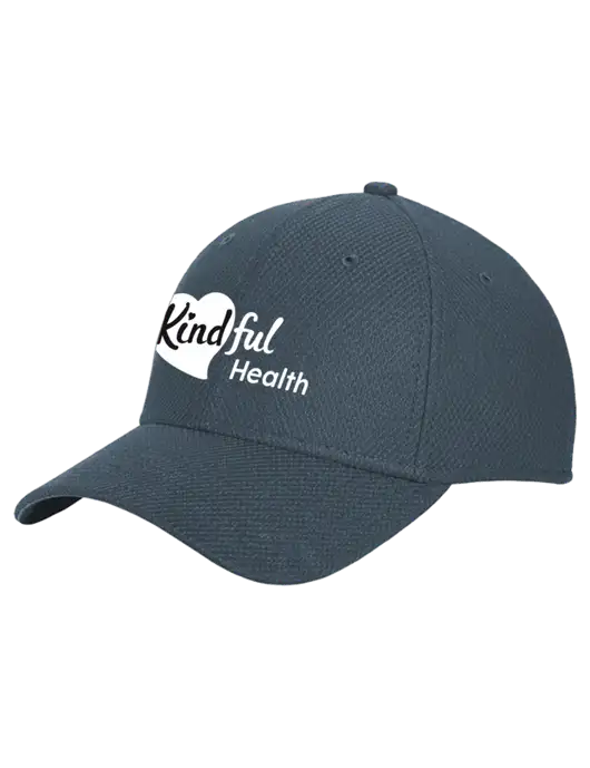 New Era Diamond Era Dark Slate Stretch Cap w/Kindful Health Logo