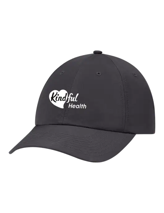 Richardson Relaxed Performance Lite Dark Grey Cap w/Kindful Health Logo