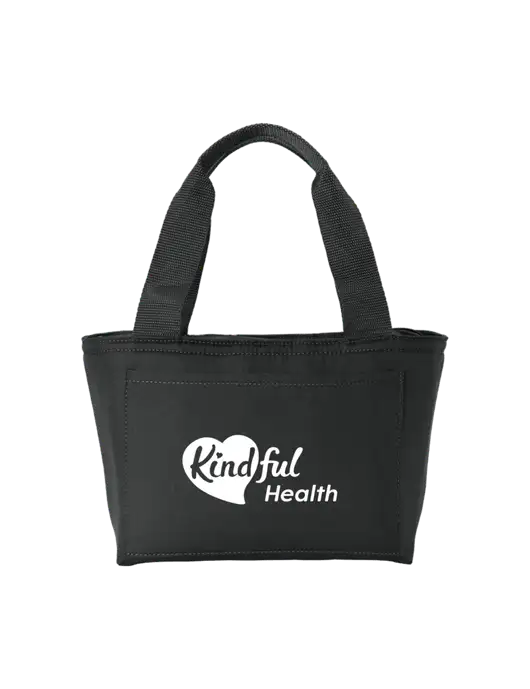 Iso Black Lunch Tote w/Kindful Health Logo
