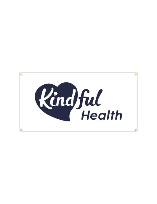 Kindful Health Vinyl Banner 72" x 36"