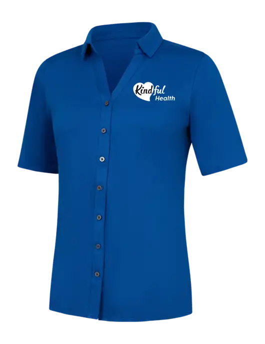 Womens Royal City Stretch Top w/Kindful Health Logo