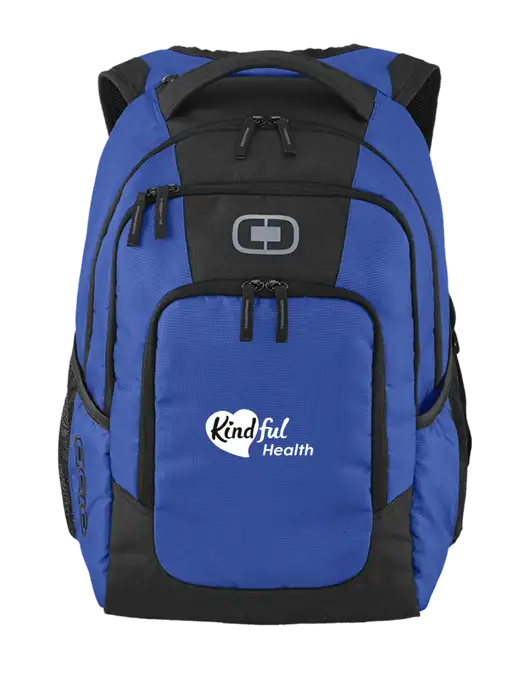 OGIO Cobalt Logan Laptop Backpack
 w/Kindful Health Logo
