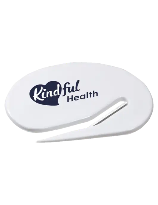 Oval Letter Opener w/Kindful Health Logo