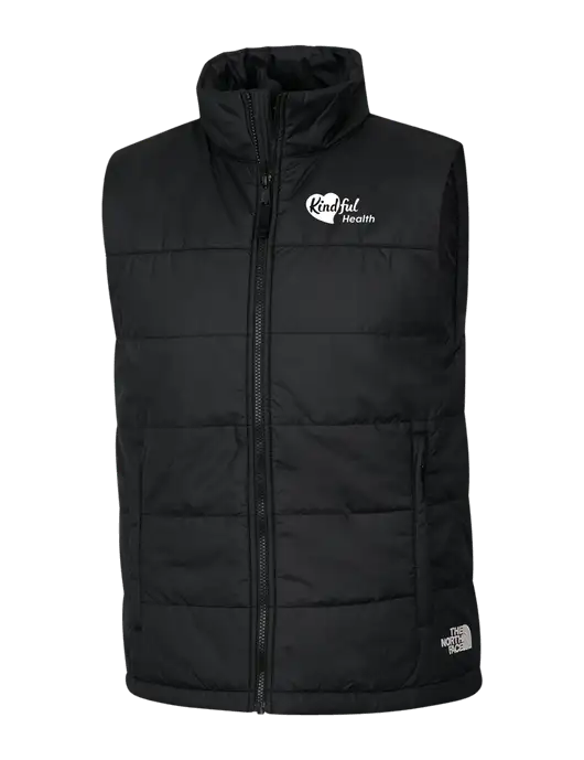 The North Face Black Everyday Insulated Vest w/Kindful Health Logo