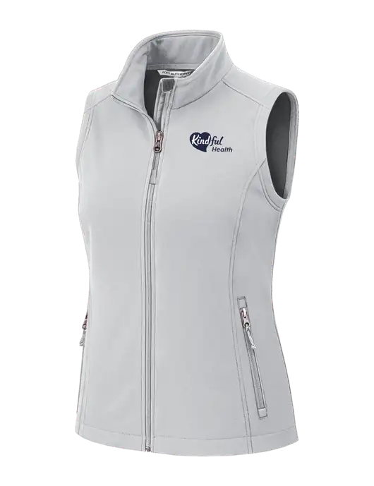Marshmellow Womens Core Soft Shell Vest w/Kindful Health Logo