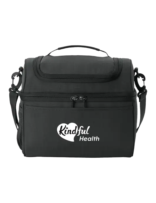 Polar Lunch Black Cooler w/Kindful Health Logo