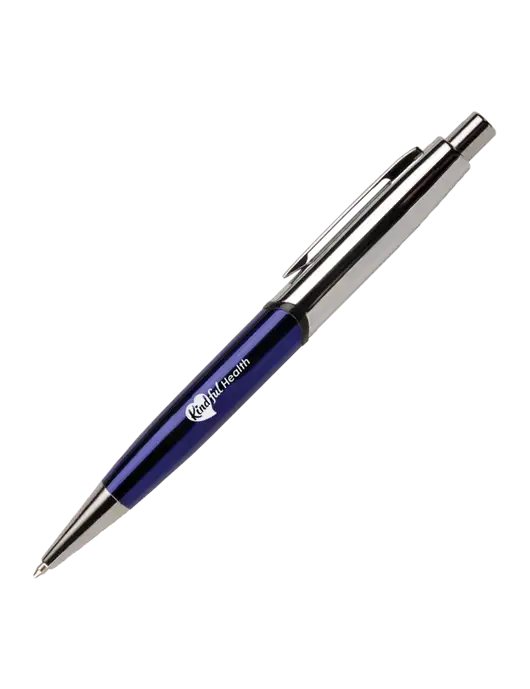Chimera Blue Pen - Black Ink w/Kindful Health Logo