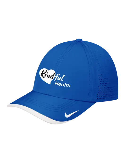 Nike Royal/White Dri-FIT Perforated Performance Cap w/Kindful Health Logo
