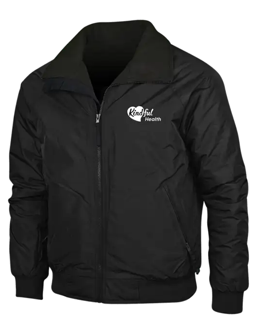 True Black/True Black Classic Challenger Jacket w/Kindful Health Logo