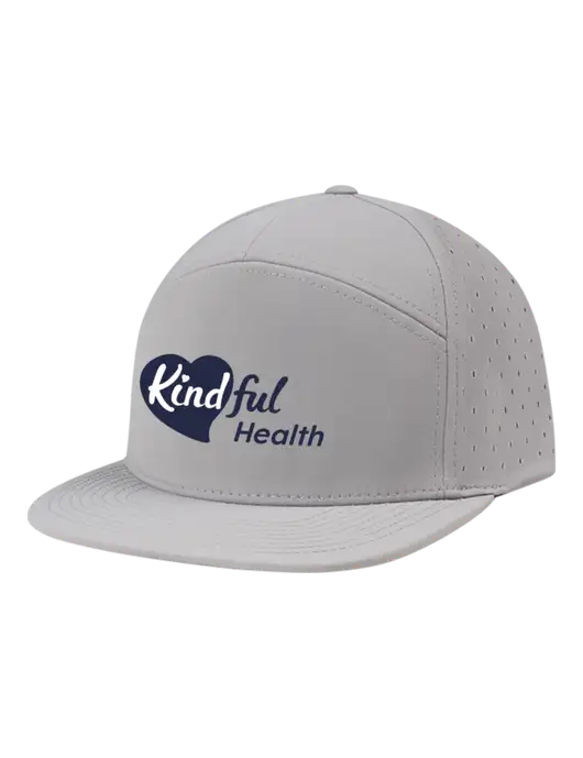 Richardson Light Grey Cannon Cap w/Kindful Health Logo