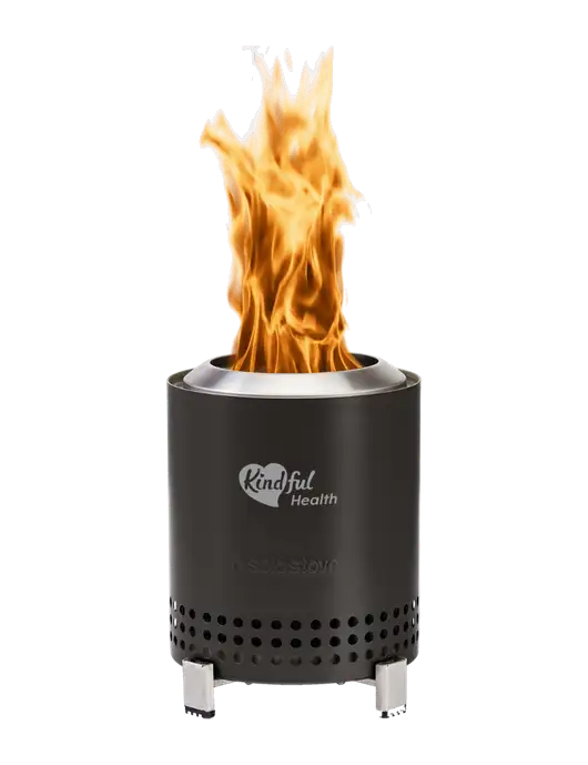 Solo Stove Black Mesa  w/Kindful Health Logo