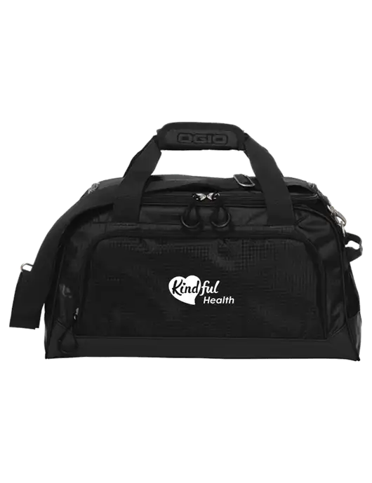 OGIO Breakaway Black Duffel w/Kindful Health Logo