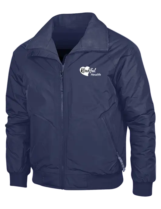 Navy/Navy Classic Challenger Jacket w/Kindful Health Logo