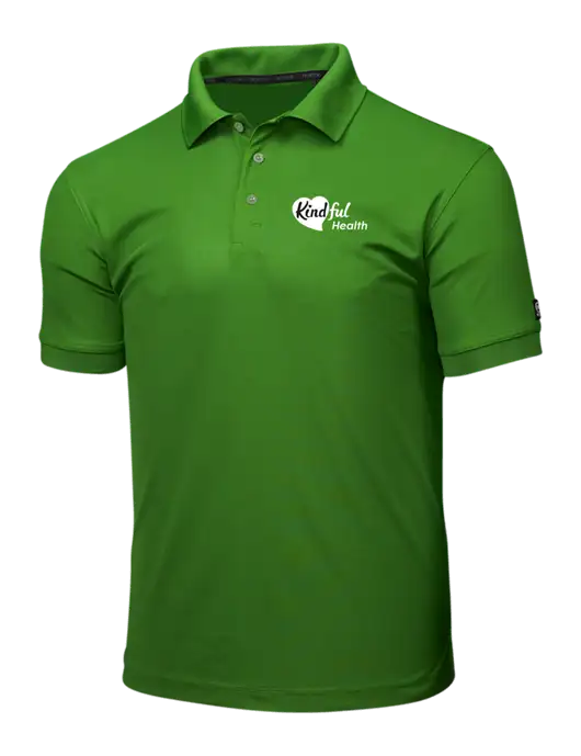 OGIO Dark Kelly Green Caliber 2.0 Polo w/Kindful Health Logo