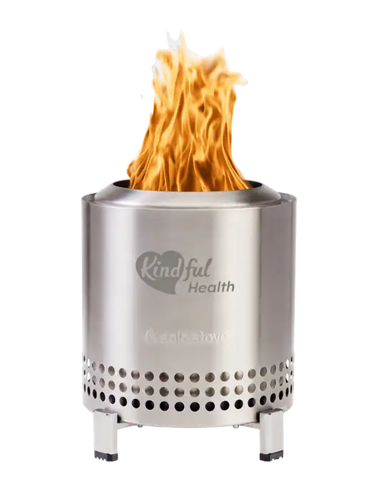 Solo Stove Stainless Steel Mesa XL w/Kindful Health Logo